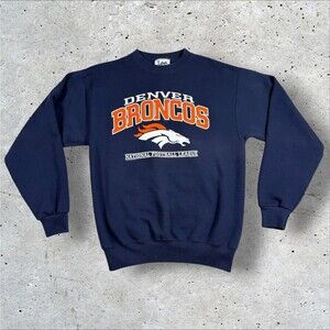 Vintage 90’s NFL Denver Broncos Football Lee Sport Men's XL Crewneck Sweatshirt